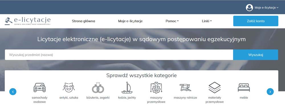 e-licytacje komornicze